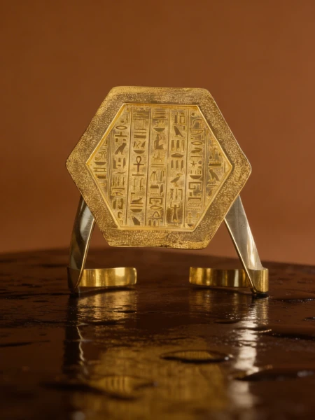 Hexagonal Copper Bracelet